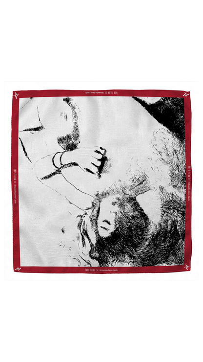 "It’s strange what love makes" Foulard