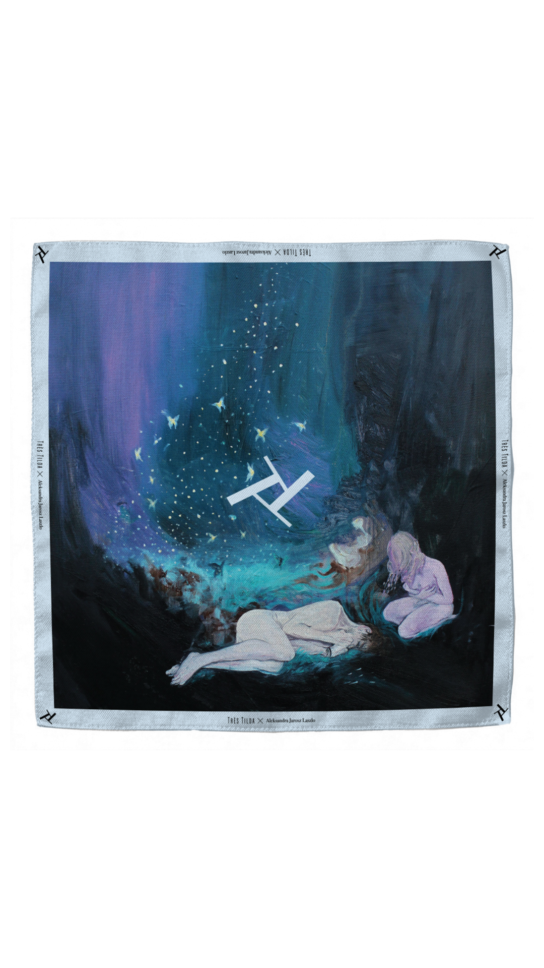 "Paradise to Eden" Foulard
