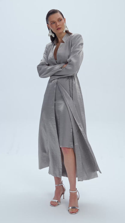 ASMA OVERCOAT DRESS
